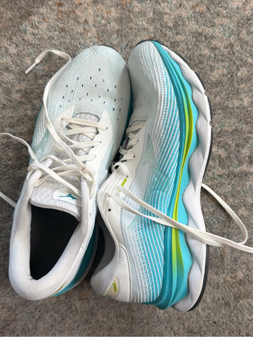 Mizuno Wave Rider 25 Lake Blue SIZE 10 WOMEN